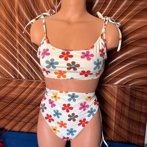 Floral Print Bikini Set